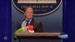 Melissa McCarthy delivers over-the-top impression of White House press secretary Sean Spicer on SNL