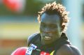 Majak Daw impressed on Sunday playing for the Werribee Tigers.