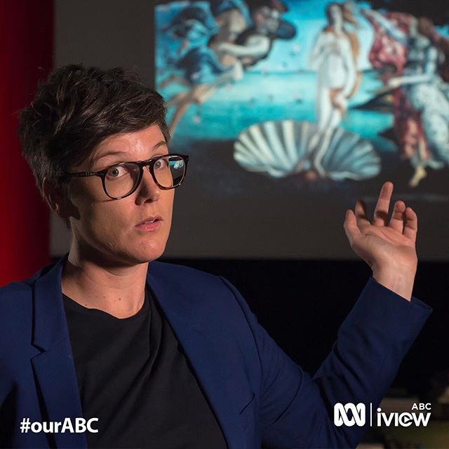 It's time to get nude with Hannah Gadsby! She'll present the new @abc_arts series Hannah Gadsby's Nude, coming soon to #ourABC