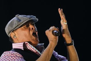 FILE - In this Sept. 27, 2015, file photo, Al Jarreau performs at the Rock in Rio music festival in Rio de Janeiro, Brazil. Jarreau announced on his website Feb. 7, 2017, that he has been forced to retire from touring due to exhaustion.