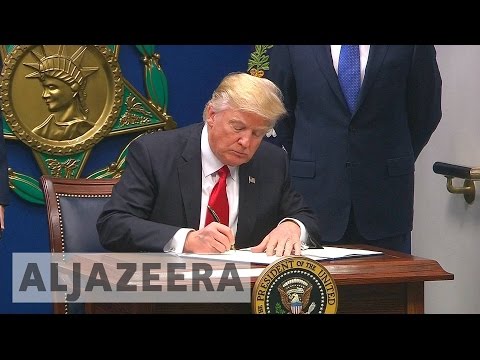 Donald Trump defends immigration ban