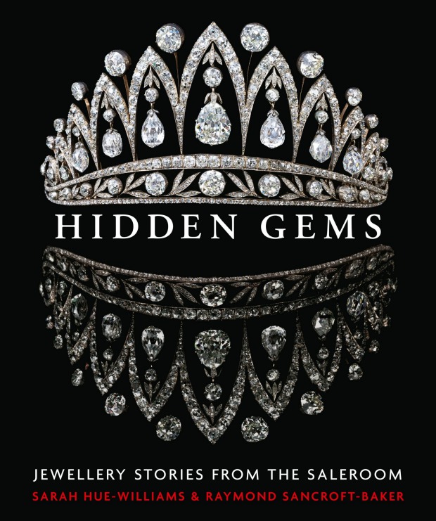 The cover of 'Hidden Gems' features a long lost tiara by Faberge, believed to be bricked up in a castle in Belgium ...