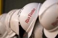 Rio Tinto hard hats