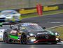 STUNNING RACING: A Mercedes-AMG GT3 leads the way in a field of stunning GT3 cars from the world's finest exotic brands. 