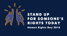  Stand up for someone's rights today