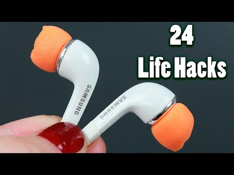 24 Incredible ideas and Life Hacks