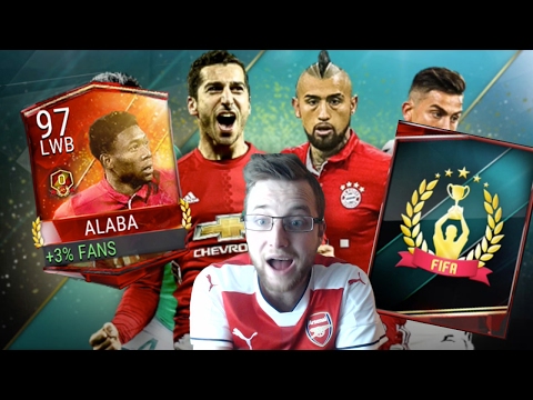 FIFA Mobile Attack Mode Season 1 is Here!! 97 Alaba Gameplay, plus Preseason FIFA Champion Rewards!