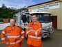 Ipswich City SES loacal controller Matt Pinder (right) and senior field manager Jason Maguire are urging people to prepare for the upcoming weather. Photo: David Nielsen / The Queensland Times