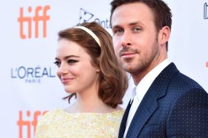 TORONTO, ON - SEPTEMBER 12: Actors Emma Stone and Ryan Gosling attend the "La La Land" Premiere during the 2016 Toronto ...