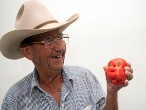 Can you see a face in this tomato?