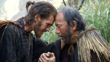 Shinya Tsukamoto and Andrew Garfield in Silence