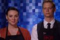 Putting on a show: Amy and Tyson top score in the whole MKR competition.