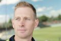 Adam Voges ahead of the Prime Ministers XI game at Manuka oval.. Photo Jay Cronan