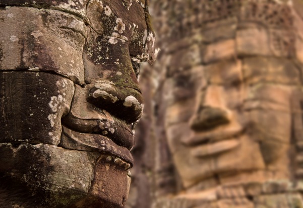 A fantastic day at the Angkor War Temples in Siem Reap , Cambodia. Our favourite temple was the faces of Bayon . The ...