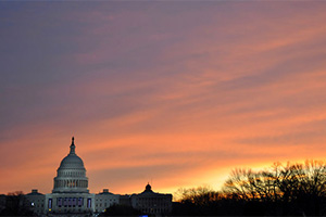 The White House at sunset (CREDIT: WIN-INITIATIVE / GETTY IMAGES)