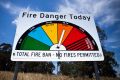 There will be a severe fire danger on Friday.