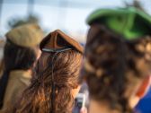 FILE PHOTO: Female Israel Defense Forces' soldiers