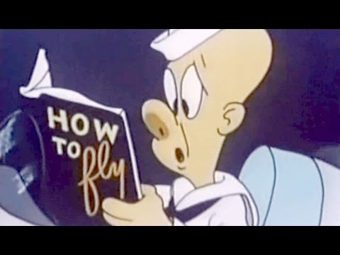 Mr. Hook #1: "Take Heed Mr. Tojo" US Navy 1943 World War II Cartoon, Technicolor