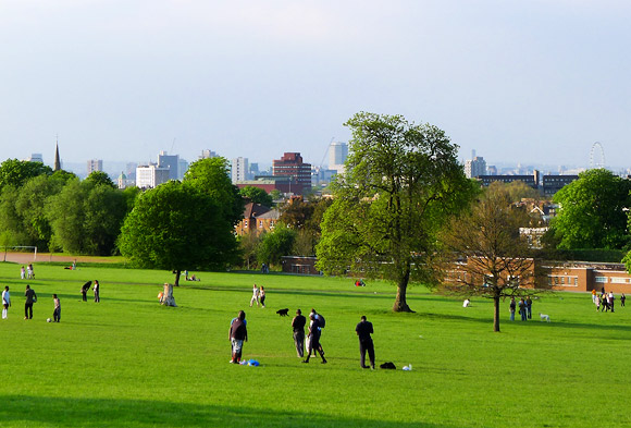 First picnic of the year: Brockwell Park, south London 