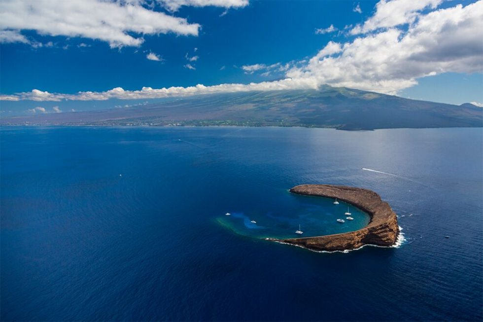  Maui is home to many fantastic snorkelling spots, including Molokini, located just off the southwestern coast. Credit: Hawaii Tourism Authority (HTA) / Tor Johnson