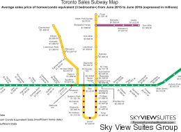 The Outlandish Cost Of A Toronto Family Home, By Subway Station