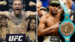 Big talkers: Conor McGregor and Floyd Mayweather are edging towards a deal.