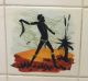 A photograph supplied by ACT Labor politician Bec Cody showing one of the tiles in the  men's urinal at the Sussex Inlet ...