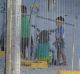 An Amnesty International photograph of children playing near the refugee processing centre on Nauru.