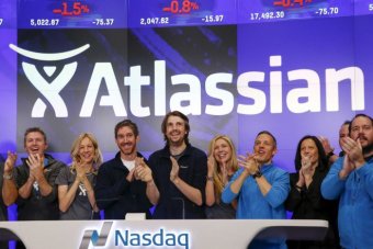 Atlassian during opening PO at the Nasdaq