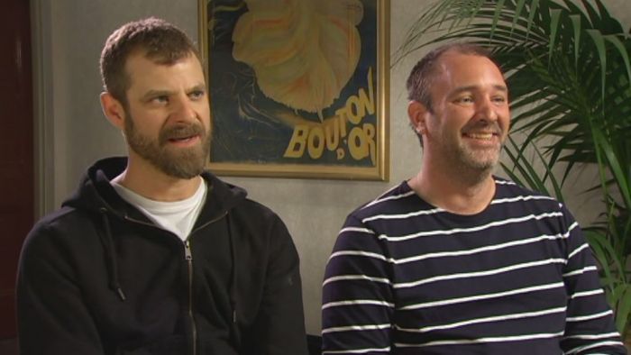 Trey Parker and Matt Stone say US politics is currently "much funnier than anything we could come up with".