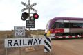 Police are searching for man who left a motorbike on train tracks at Ballan on Saturday.