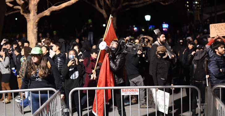 The Breitbart editor and alt-right darling Milos Yiannopoulos has emerged from the furor that scuttled his appearance at  Berkeley as both the putative victim and victor.