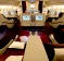 Business class on board the Qatar Airways Boeing 777-200LR aircraft.