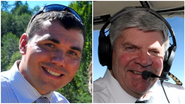 Jeffrey Bird and Reynold Johnson pilots MRU