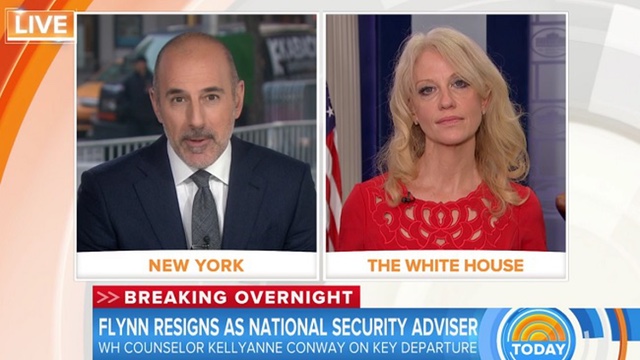 Matt Lauer Tells Kellyanne Conway She 'Makes No Sense'