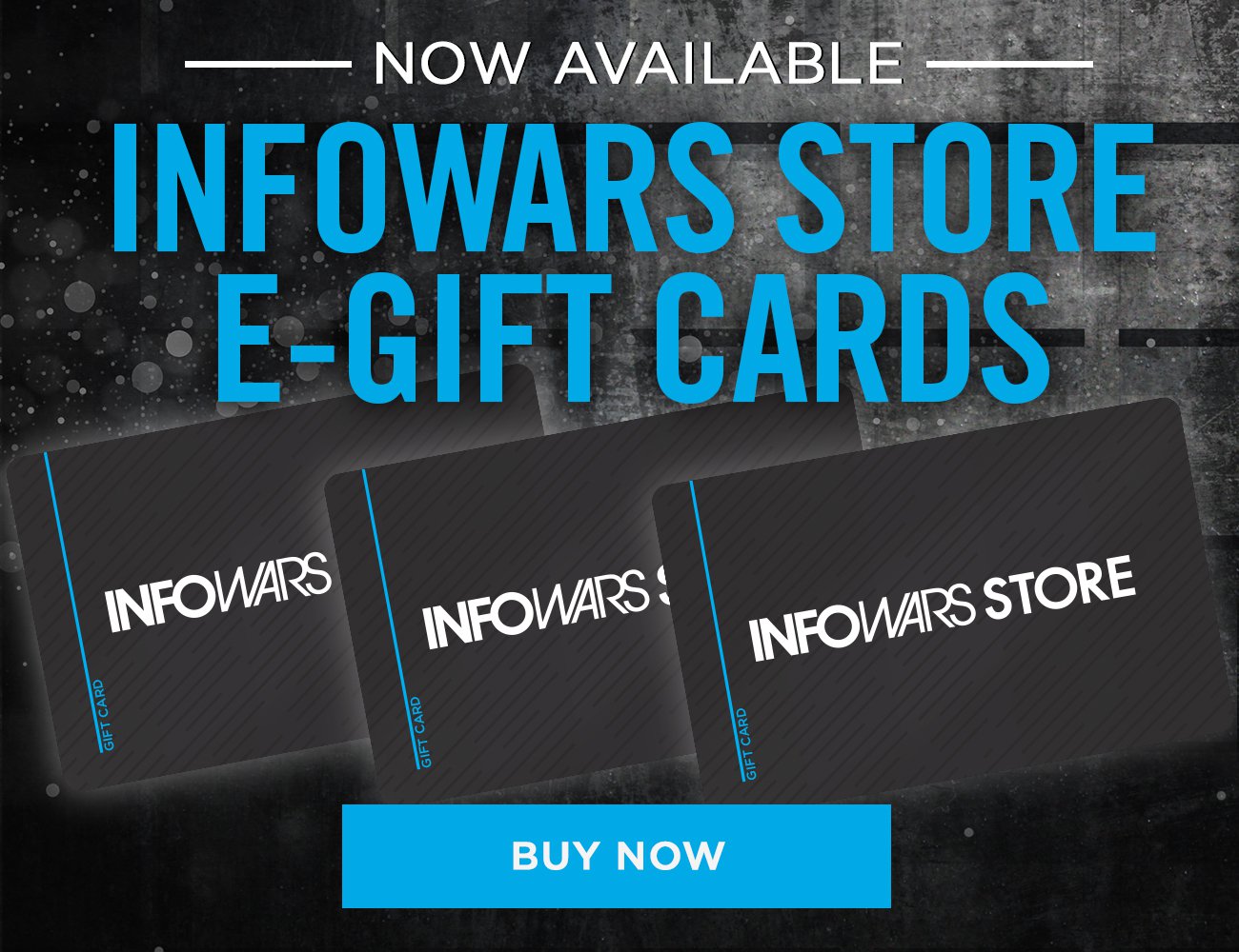 Infowars Store e-Gift Card Now Available 