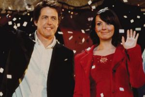 Hugh Grant stared in Love Actually as the newly-elected Prime Minister. 