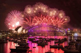 New Year's Eve in Sydney felt like a million-dollar hen's night celebrating skyrocketing house prices. 