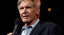 Harrison Ford attends the Star Wars: The Force Awakens fan event at Sydney Opera House on December 10, 2015 in Sydney, ...