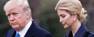 President Donald Trump intervened on behalf of his daughter Ivanka. 