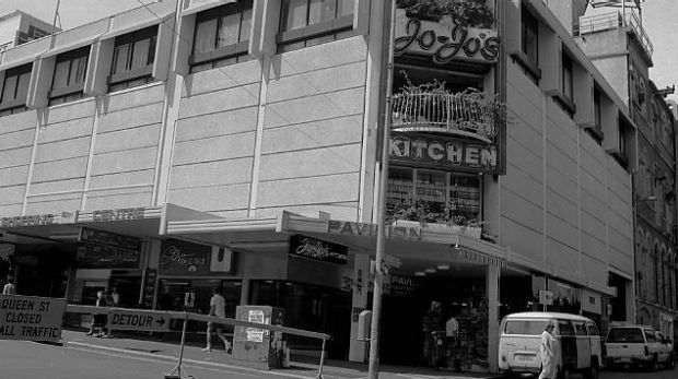 Jo-Jo's restaurant, photographed in January 1987.