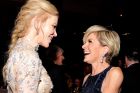 Australia's Foreign Minister Julie Bishop (L) and actress Nicole Kidman attend the 2017 G'Day Black Tie Gala at ...