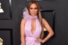 Jennifer Lopez attends The 59th GRAMMY Awards at STAPLES Center on February 12, 2017 in Los Angeles, California.