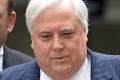 Clive Palmer arrives at the Federal Court last September to answer questions regarding the fall of Queensland Nickel.