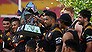 BRISBANE, AUSTRALIA - FEBRUARY 12:  Chiefs celebrate winning the Rugby Global Tens Final match between Chiefs and Crusaders at Suncorp Stadium on February 12, 2017 in Brisbane, Australia.  (Photo by Chris Hyde/Getty Images)