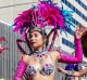 The parade at the National Multicultural Festival.