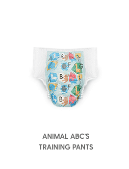 Training Pants Animal ABC's