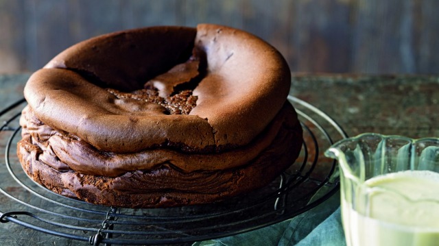 'Pretty much nothing in it': Chocolate cloud cake from Anthia Koullouros.