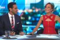 Waleed Aly and Carrie Bickmore bicker on <i>The Project</i>.