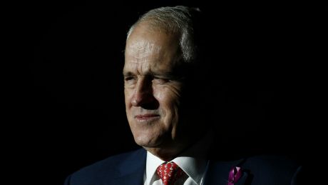 Prime Minister Malcolm Turnbull during the International Women's Day 2017 Parliamentary breakfast at Parliament House in ...